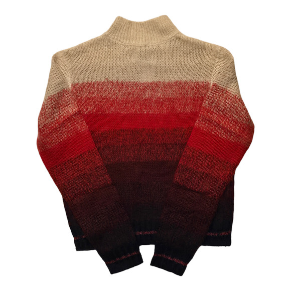 American Eagle Ombre Mock Turtleneck Sweater Womens Size XS Autumn Cozy Fall - Picture 2 of 14